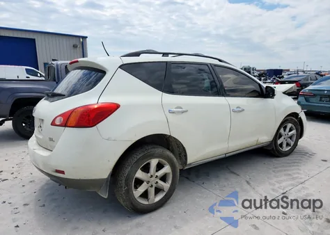 2009 Nissan Murano S z USA, uszkodzony, nr VIN JN8AZ18U19W024314